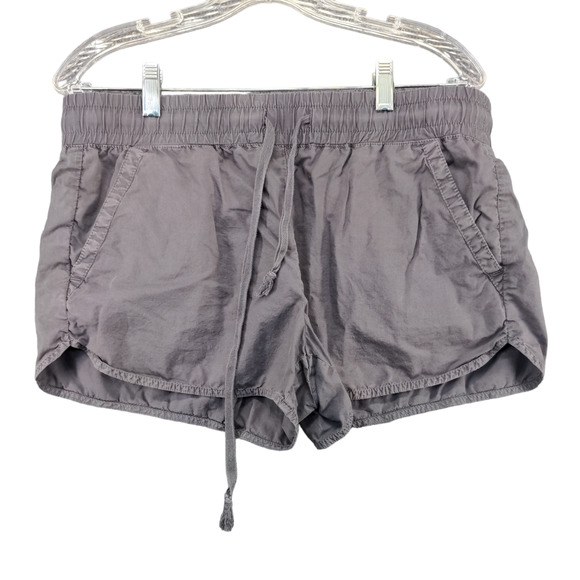 Lou & Grey Womens Chino Shorts Gray Size Small Cotton Slash Pockets - Picture 1 of 13